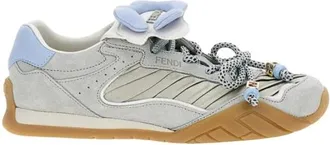 Fendi Sneakers, female, Gray, Size: 8 1/2 US Wave Pulse Sneakers