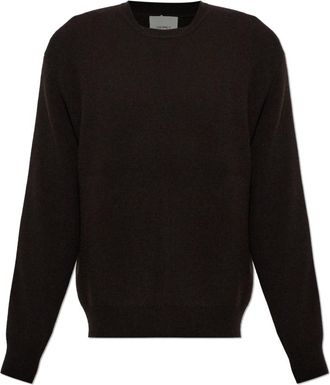 Lisa Yang Cashmere Sweater Edmond - Heren - Cashmere truien - Bruin - L - Kasjmier - Truien & Vesten