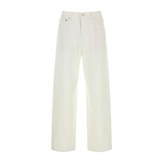 Jil Sander Straight Jeans, male, White, Size: W36 Straight Jeans