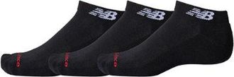 New Balance Unisex Everyday Lowcut 3 Pairs in Nero, Cotone, Taglia XL