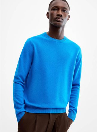 Le 31 Mens Pure cashmere crew-neck sweater