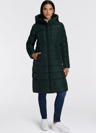 Only Steppmantel »ONLTINA - Puffermantel mit Premium-Füllung und verdecktem Zipper« regular fit, casual, Steppware, Kunstfaser, hochschliessend