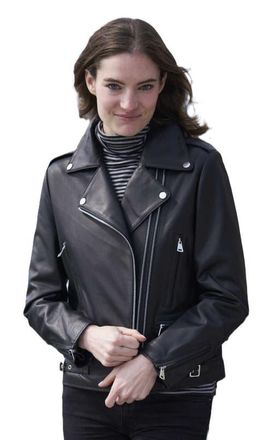 Blue Duck Leather Jacket in Black at Nordstrom, Size X-Small