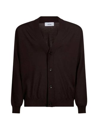 Lardini vest met V-hals
