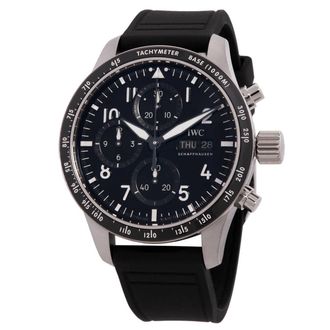 IWC Pilot Chronograph 41 AMG Automatic Black Dial Mens Watch IW388305