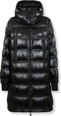 Moncler Rochelairs Jacket - Dames - Parka Jassen - Zwart - S - Nylon - Jassen