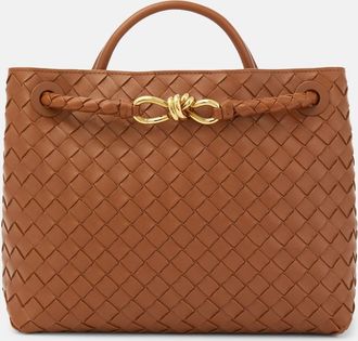 Bottega Veneta Andiamo Intrecciato leather tote bag
