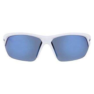 Nike Blue Mirror Wrap Mens Sunglasses NIKE SKYLON ACE MI EV1125 104 69