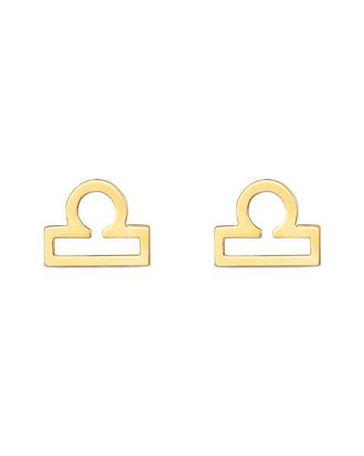 Italian Gold, Inc 14K Italian Gold Libra Earrings