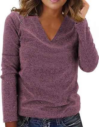 Generic Green Sparkly Tops for Women UK | Red Glitter Tops for Women UK Sequin Tops for Women UK Plus Size Party Tops for Women UK Sexy Going Out Tops Solid C