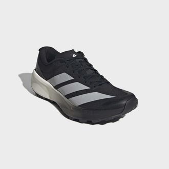 ADIDAS TERREX Trailrunningschuh ADIDAS TERREX AGRAVIC 4 TRAIL RUNNING, Herren, Gr. 42,5, core schwarz, grau two, cloud wei&szlig;, Synthetik, Textil, Schuhe Trailrunnings