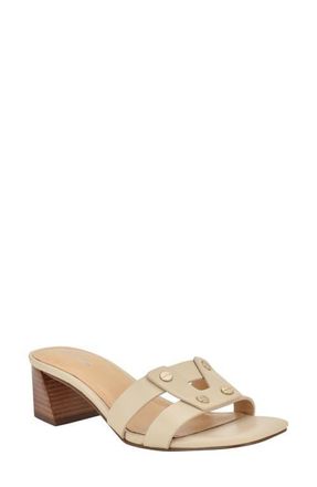 Calvin Klein Andrae Slide Sandal in Ivory at Nordstrom, Size 6