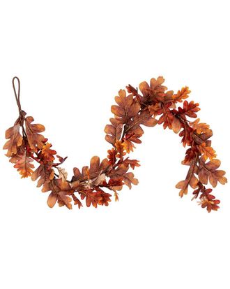 Vickerman 60In Autumn Oak Leaf Garland