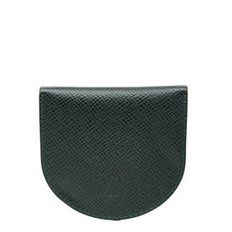 Louis Vuitton Dark Green Episea Taiga Leather Coin Purse/Coin Case (Pre-Owned)