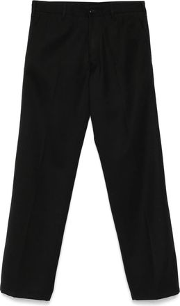 Prada Triangle-logo Wool Trousers