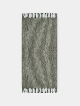 Mizar & Alcor Basil Handwoven Linen and Cotton Towels (Set of 2)