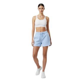 Usa Pro Dames/Dames Fleece Korte Broek Regular (Blauwe mergel)