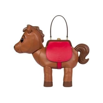 Moschino Horse Bag - female - Moschino - Handbags - Multicolor - ONE SIZE - Bags