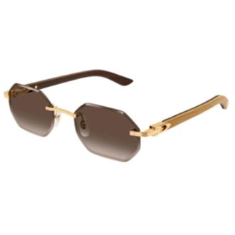 Cartier Sunglasses, unisex, Yellow, Size: 54 MM Signature C Sunglasses