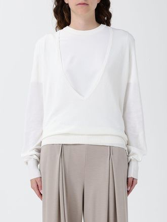 Paloma Wool Maglia a maniche lunghe in lana con scollo a V e bordi a costine