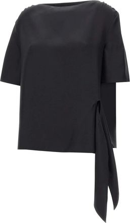Loulou Studio T-Shirts, female, Black, Size: XS Mano Blouse
