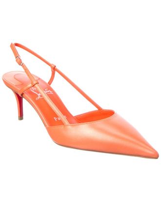Christian Louboutin Leather Slingback Pump