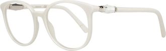 Swarovski Witte Plastic Optische Monturen - Dames - Brillen - Wit - ONE Size - Accessoires