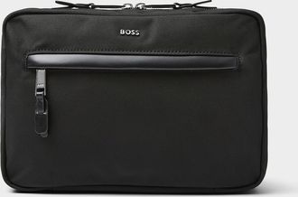 BOSS Mens Compartmented minimalist travel case