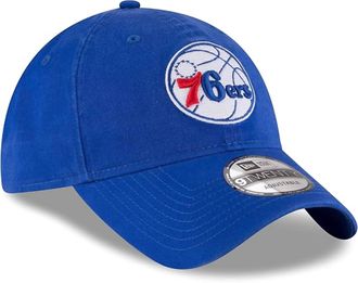 New Era Mens Nba Philadelphia 76Ers Core Classic 9Twenty Cap In Blue