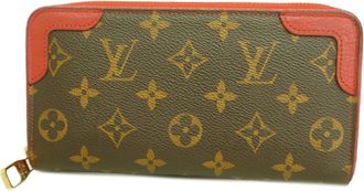 Louis Vuitton Brown Cerise Long Wallet (Bi-Fold) (Pre-Owned)