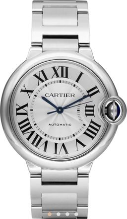 Cartier Silver Ballon Bleu 36mm Watch