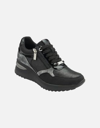 Lotus Womens Pluto Womens Trainers - Black - Size: 5