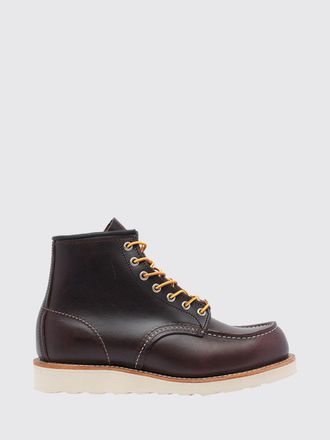 Red Wing Shoes Stivaletti Moc Toe in pelle di vitello con suola in gomma