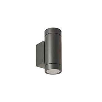 Aric Aric Aplique Exterior Negro Moderno 2 Bombillas Gu10