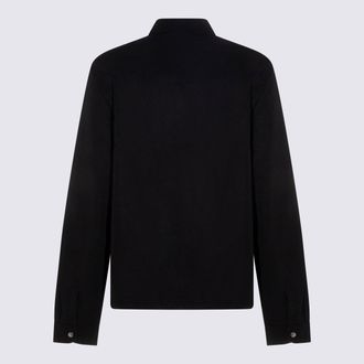 Rick Owens Mens Jackets Black _100 % Co