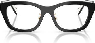 Prada 0pr D11vd Angular Cat-Eye Acetate Eyeglasses