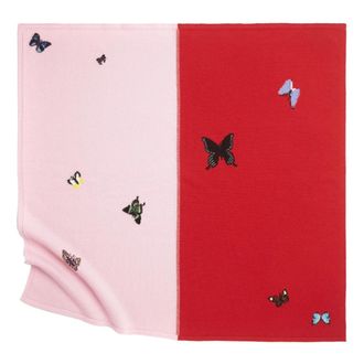 Barrie Butterflies Sjaal - Dames - Accessoires - Veelkleurig - Maat: ONE Size Katoen