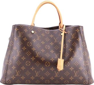 Louis Vuitton Montaigne Handbag Monogram Canvas Gm (Authentic Pre-Loved)