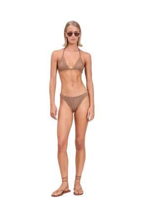 Devon Windsor Lucinda Bikini Top In Truffle
