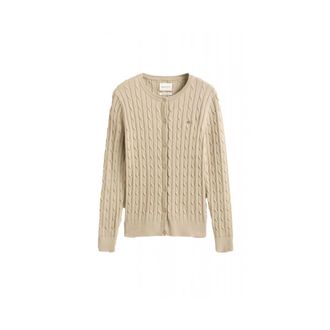 GANT Truien & Vesten, Dames, Beige, M, Gant - Breisels > Vesten