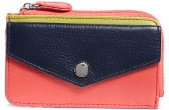 Mundi Penny Chain Wallet in Candy Coral/Navy/Fern at Nordstrom Rack