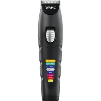 Wahl Color Trim Advanced Multigroomer,optimizados Peines Gu&iacute;a Codificados Por Colores,240 Minutos De Funcionamiento, Cargador Usb, Para El Gimnasio Y Los V