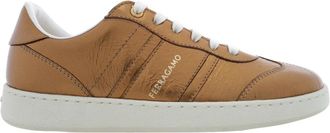 Ferragamo Achille Low-Top Sneakers, Size 7