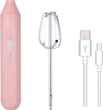OEM Batidora El&eacute;ctrica De Mano Port&aacute;til - Jinfgerne - Ideal Para Batir Huevos, Mezclar Masas Para Pasteles, Hacer Espuma De Leche Y Preparar Caf&eacute;. Incluye