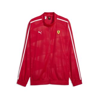 Puma Giacca sportiva oversize Scuderia Ferrari T7 da uomo, Accessori, Rosso, XXL
