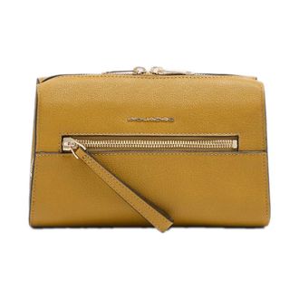 Piquadro Tassen, Dames, Geel, ONE Size, Katoen, Patricia Clutch