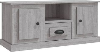 vidaXL Vidaxl - Mueble para tv madera contrachapada gris Sonoma 100x35,5x45 cm