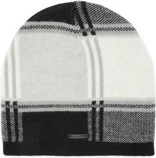AllSaints Plaid Jacquard Beanie in Black Multi at Nordstrom Rack