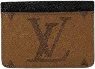 Louis Vuitton Pre-owned Porta Carte - - Pre-owned - Donna - Marrone - ONE SIZE