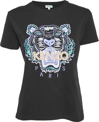 Kenzo T-shirt con ricamo - Nero